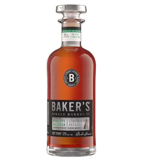 Buy Baker’s 7 Year Old Single Barrel High Rye Bourbon online at sudsandspirits.com and have it shipped to your door nationwide.