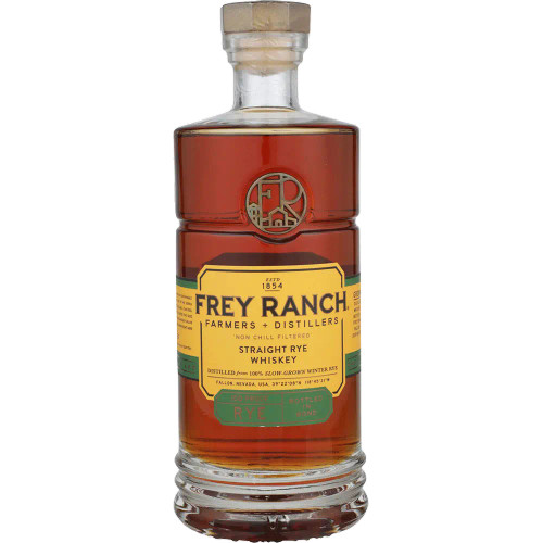 Buy Frey Ranch Straight Rye Whiskey online at sudsandspirits.com and have it shipped to your door nationwide.
