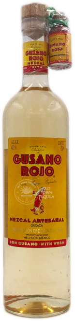 Buy Gusano Rojo Mezcal with Worm online at sudsandspirits.com and have it shipped to your door nationwide.