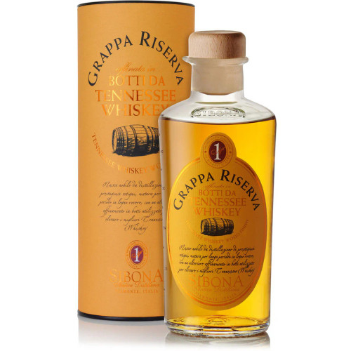 Buy Sibona Grappa Riserva Old Barrel Aged In Tennessee Whiskey Barrels online at sudsandspirits.com and have it shipped to your door nationwide.