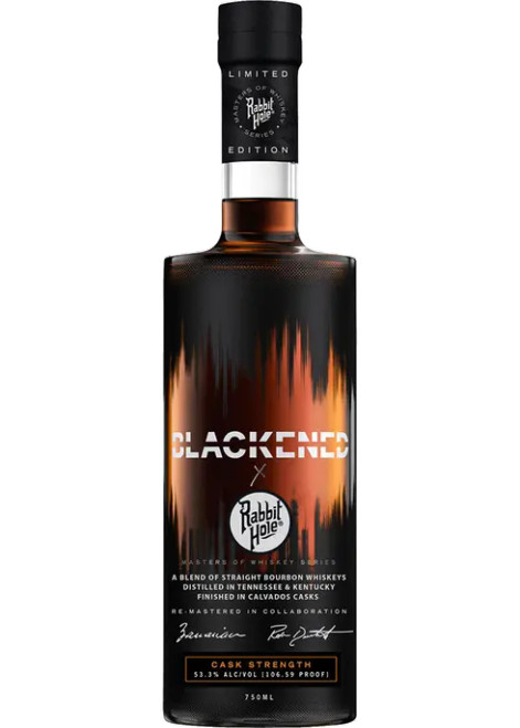 Buy Blackened Whiskey x Rabbit Hole Cask Strength Bourbon online at sudsandspirits.com and have it shipped to your door nationwide. Buy Blackened Whiskey x Rabbit Hole Cask Strength Bourbon online at sudsandspirits.com and have it shipped to your door nationwide.
