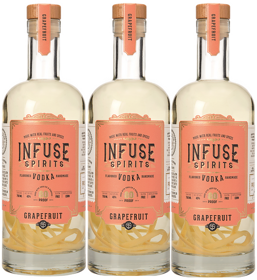 Buy Infuse Spirits Grapefruit *3 Pack* Bundle online at sudsandspirits.com and have it shipped to your door nationwide.
