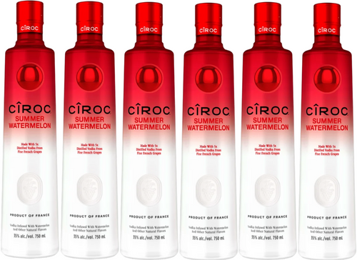 Buy Ciroc Summer Watermelon Limited Edition Vodka *6PACK* online at sudsandspirits.com and have it shipped to your door nationwide.