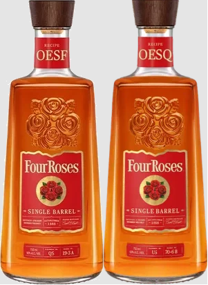 Buy Four Roses Single Barrel OESQ & OESF Bundle online at sudsandspirits.com and have it shipped to your door nationwide.