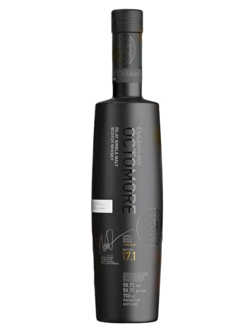 Buy Bruichladdich Octomore Single Malt Scotch Whisky Edition 17.1 Super Heavily Peated online at sudsandspirits.com and have it shipped to your door nationwide.