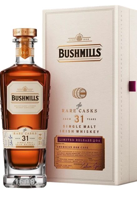 Buy Bushmills Rare Cask 31 Year Single Malt Irish Whiskey American Oak Cask online at sudsandspirits.com and have it shipped to your door nationwide. online at sudsandspirits.com and have it shipped to your door nationwide.