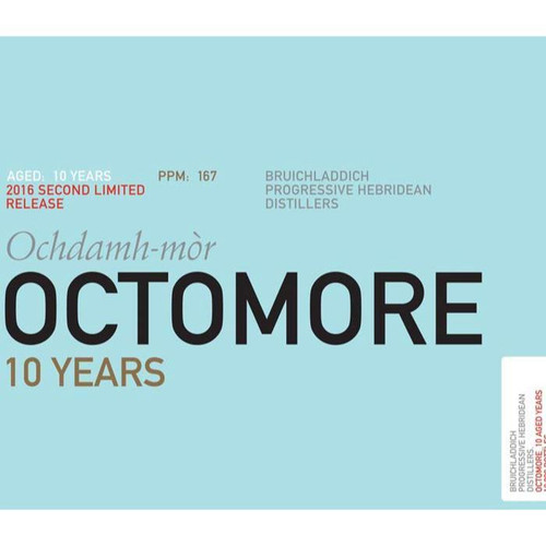 Octomore 10 Years 2016 Second Limited Release