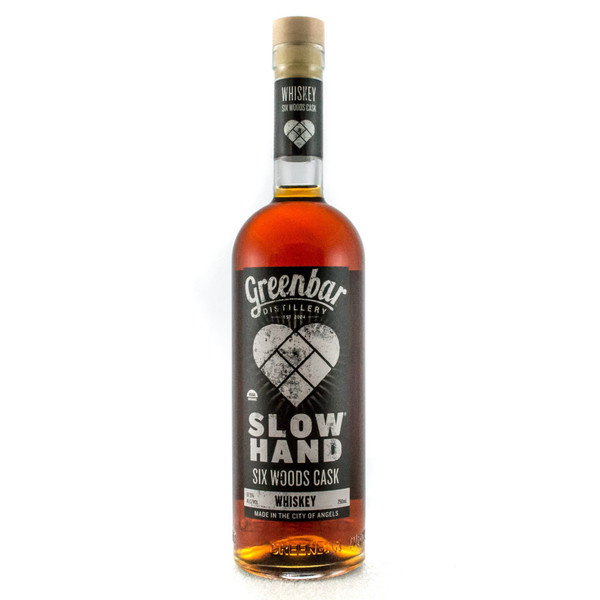 Slow Hand Six Woods Cask Organic Whiskey