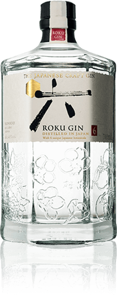 Buy The Japanese Craft Gin ROKU from the Suntory distillery online at sudsandspirits.com