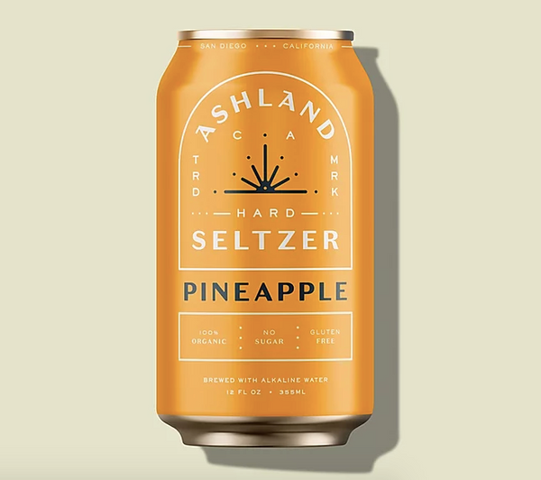 PINEAPPLE Ashland Seltzer  buy at Suds and Spirits