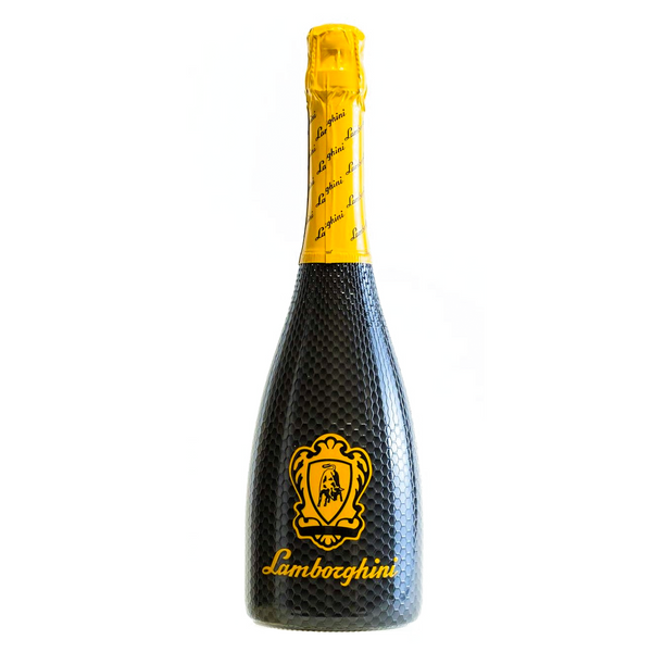 Buy LAMBORGHINI V12: BRUT VINO online at sudsandspirits.com and have it shipped to your door nationwide. Lamborghini V12 Brut Vino is a  fresh, sparkling wine, Lamborghini: Brut Vino Spumante is a chardonnay-dominant blend of selected vintages. Its subtlety and elegance make it the perfect choice for any occasion. Sophisticated and layered, Lamborghini sets the benchmark for Italian sparkling wines.