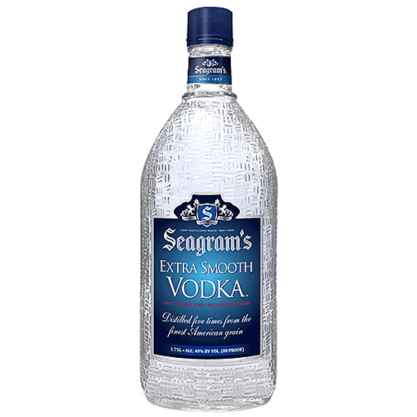 Buy Seagram's Extra Smooth 80 Proof vodka online at sudsandspirits.com and have it shipped to your door nationwide. Seagram's Extra Smooth Vodka is an away winning, five times distilled, clean and smooth tasting vodka. Seagram's vodka has been a brand consumers know and trust since 1857, representing quality and tradition. Seagram's is produced with high quality American grain.