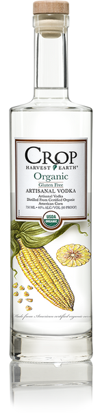 Buy Crop Organic Cucumber Vodka online at sudsandspirits.com and have it shipped to your door nationwide. Crop Organic Vodka is made starting with the purely finest ingredients available, our Crop Harvest Earth Vodkas are USDA certified organic, artisanal vodkas produced from grain grown on America's plains. Crop organic grain is harvested from fertile, healthy soil free of artificial fertilizers, pesticides and chemicals.