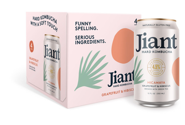 Buy Jiant Hard Kombucha online at sudsandspirits.com and have it shipped to your door nationwide. 