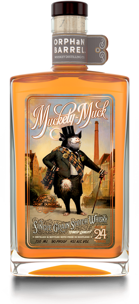 Buy Orphan Barrel Muckety-Muck Single Grain Scotch Whisky online at sudsandspirits.com and have it shipped to your door nationwide.
