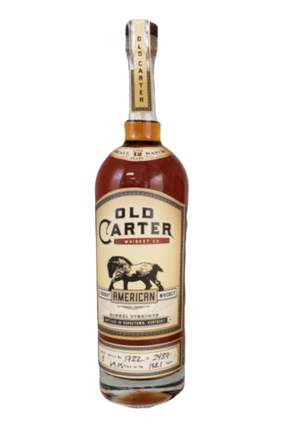 Buy Old Carter Straight American Whiskey Batch 4 2020 release online at sudsandspirits.com and have it shipped to your door nationwide.