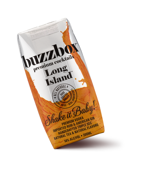 Buy BuzzBox Premium Cocktails Long Island 4-Pack online at sudsandspirits.com and have it shipped to your door nationwide.