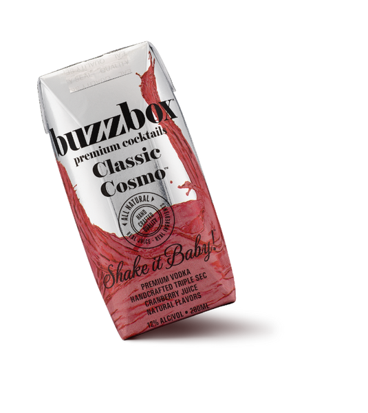 Buy BuzzBox Premium Cocktails Classic Cosmo 4-Pack online at sudsandspirits.com and have it shipped to your door nationwide.