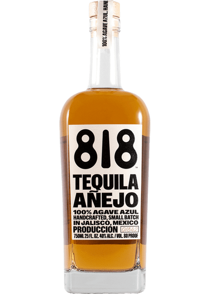 Buy 818 Tequila Añejo (750ml) online at sudsandspirits.com and have it shipped to your door nationwide.