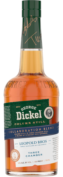 Buy George Dickel x Leopold Bros Collaboration Blend Rye Whiskey online at sudsandspirits.com and have it shipped to your door nationwide.