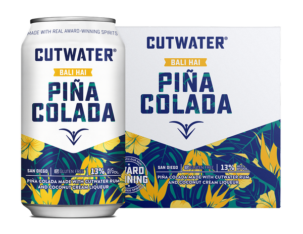 Buy Cutwater Spirits Bali Hai Piña Colada (4 Pack - 12 Ounce Cans) online at sudsandspirits.com and have it shipped to your door nationwide.