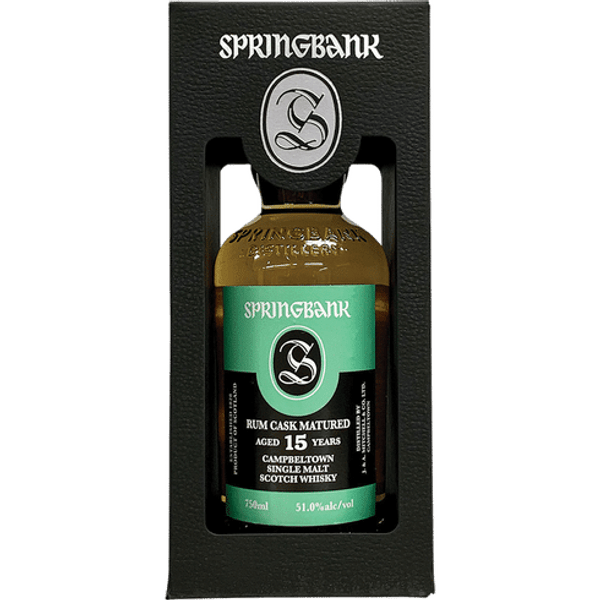 Buy Springbank Aged 15 Years Rum Cask Matured (750ml) online at sudsandspirits.com and have it shipped to your door nationwide.