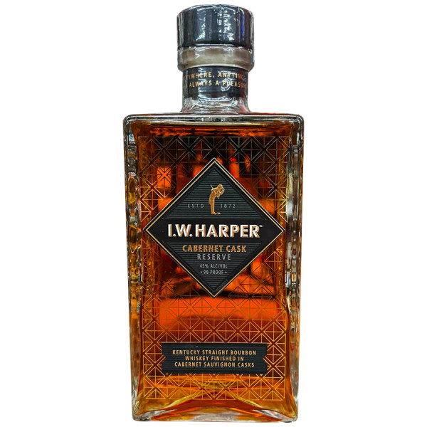 Buy I.W. Harper Cabernet Cask Reserve Bourbon (750ml) online at sudsandspirits.com and have it shipped to your door nationwide.