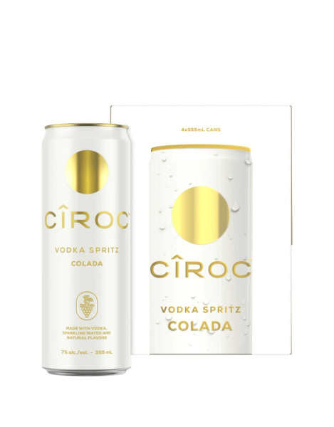 Buy CÎROC VODKA SPRITZ COLADA (4 PACK) online at sudsandspirits.com and have it shipped to your door nationwide.