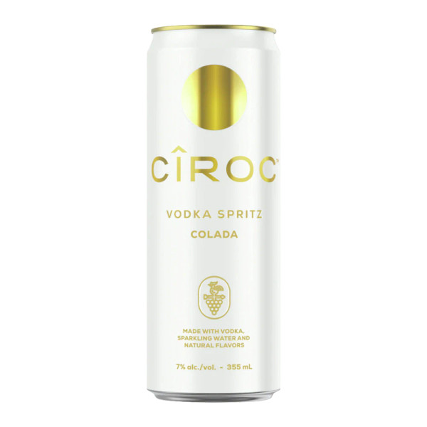 Buy CÎROC VODKA SPRITZ COLADA SINGLE CAN (12oz) online at sudsandspirits.com and have it shipped to your door nationwide.