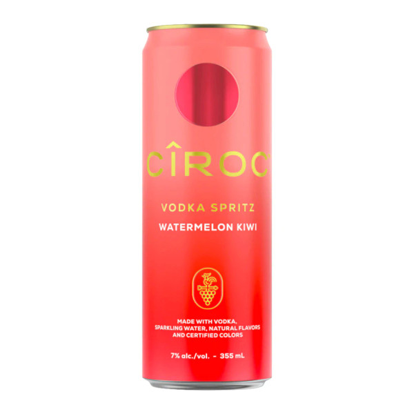 Buy CÎROC VODKA SPRITZ WATERMELON KIWI SINGLE CAN (12oz) online at sudsandspirits.com and have it shipped to your door nationwide.