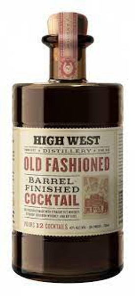 Buy High West Old Fashioned Barrel Finished Cocktail online at sudsandspirits.com and have it shipped to your door nationwide.