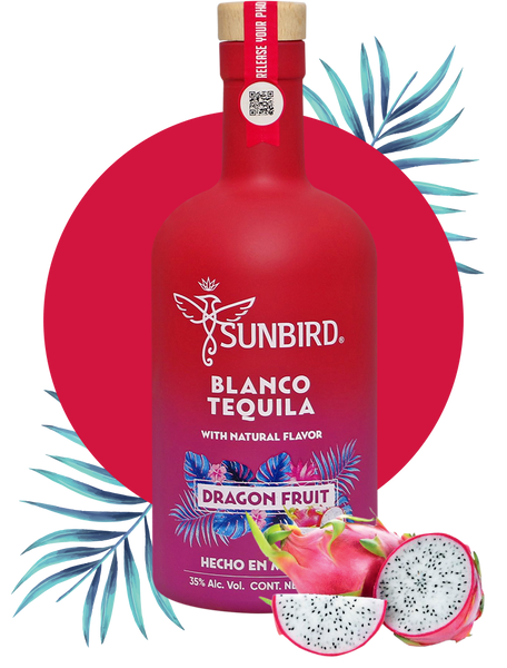 Buy Sunbird Dragon Fruit Blanco Tequila online at sudsandspirits.com and have it shipped to your door nationwide.