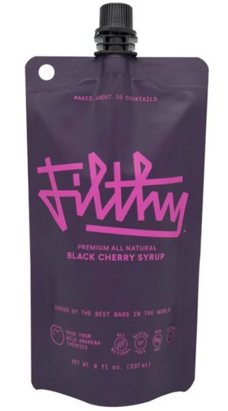 Buy Filthy Black Cherry Syrup Mixer Pouch online at sudsandspirits.com and have it shipped to your door nationwide.