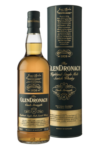 Buy The Glendronach Cask Strength Batch 11 Single Malt Scotch Whisky online at sudsandspirits.com and have it shipped to your door nationwide.