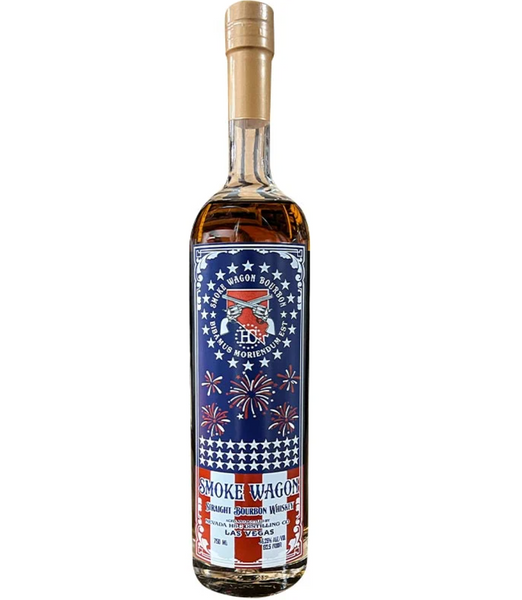 Buy Smoke Wagon Straight Bourbon 4th of July Limited 2023 online at sudsandspirits.com and have it shipped to your door nationwide.