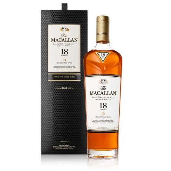 Buy The Macallan 18 Year Old Sherry Oak Cask 2022 Edition online at sudsandspirits.com and have it shipped to your door nationwide.