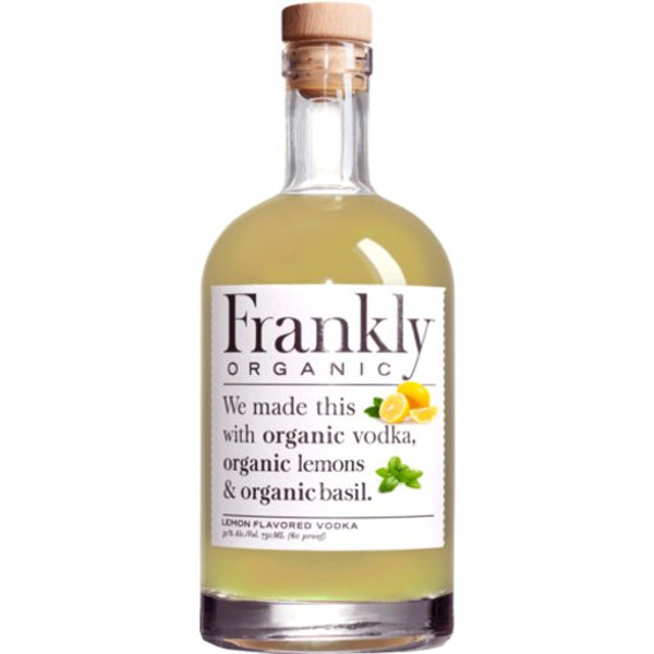 Buy Frankly Organic Lemon Flavored Vodka online at sudsandspirits.com and have it shipped to your door nationwide.