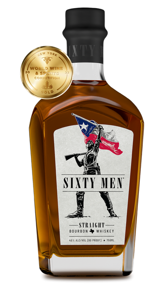 Buy Sixty Men Straight Bourbon Whiskey online at sudsandspirits.com and have it shipped to your door nationwide.