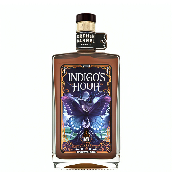 Buy Orphan Barrel Indigo's Hour 18 Year Bourbon Whiskey online at sudsandspirits.com and have it shipped to your door nationwide.