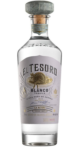 Buy El Tesoro Blanco Tequila online at sudsandspirits.com and have it shipped to your door nationwide.