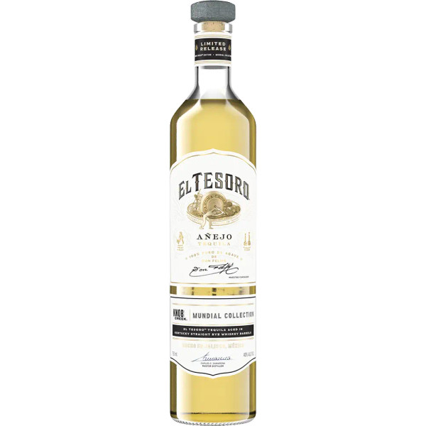 Buy El Tesoro Mundial Collection Knob Creek Añejo Tequila online at sudsandspirits.com and have it shipped to your door nationwide.