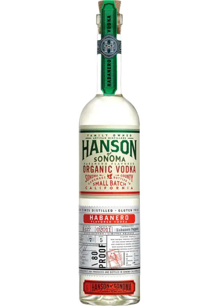 Buy Hanson of Sonoma Habanero Vodka online at sudsandspirits.com and have it shipped to your door nationwide.
