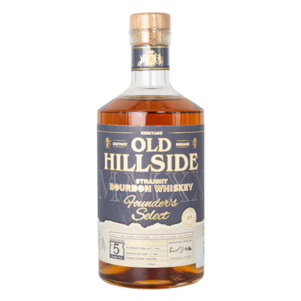 Buy Old Hillside Founder's Select Bourbon Whiskey online at sudsandspirits.com and have it shipped to your door nationwide.