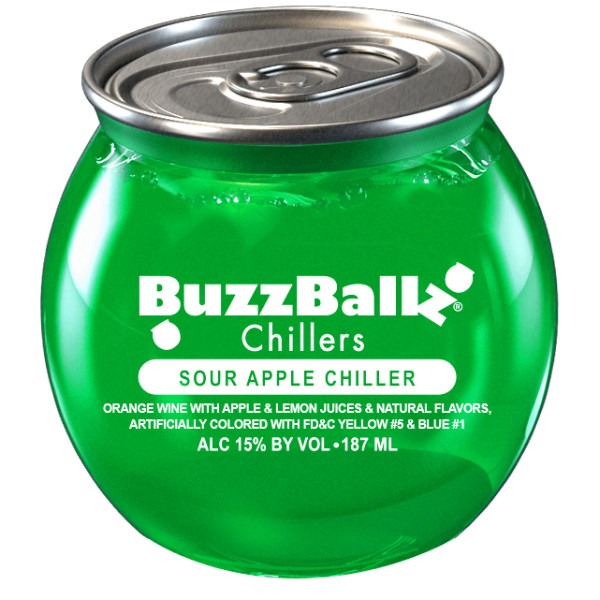 Buy Buzzballz Sour Apple Chillers online at sudsandspirits.com and have it shipped to your door nationwide.