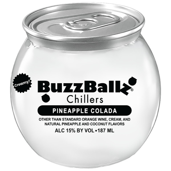 Buy Buzzballz Pineapple Colada Chillers online at sudsandspirits.com and have it shipped to your door nationwide.