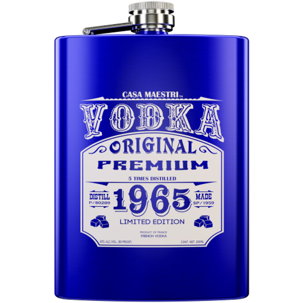 Buy Casa Maestri 1965 Vodka Flask online at sudsandspirits.com and have it shipped to your door nationwide.