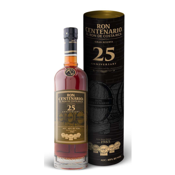 Buy Ron Centenario 25 Year Old Gran Reserva Rum online at sudsandspirits.com and have it shipped to your door nationwide.