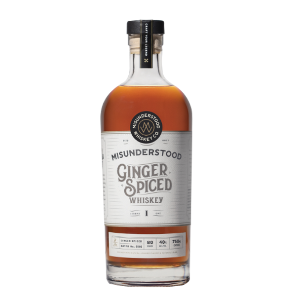 Buy Misunderstood Ginger Spiced Whiskey online at sudsandspirits.com and have it shipped to your door nationwide.