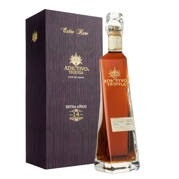 Buy Adictivo Tequila 14 Year Old Extra Rare Extra Anejo online at sudsandspirits.com and have it shipped to your door nationwide.