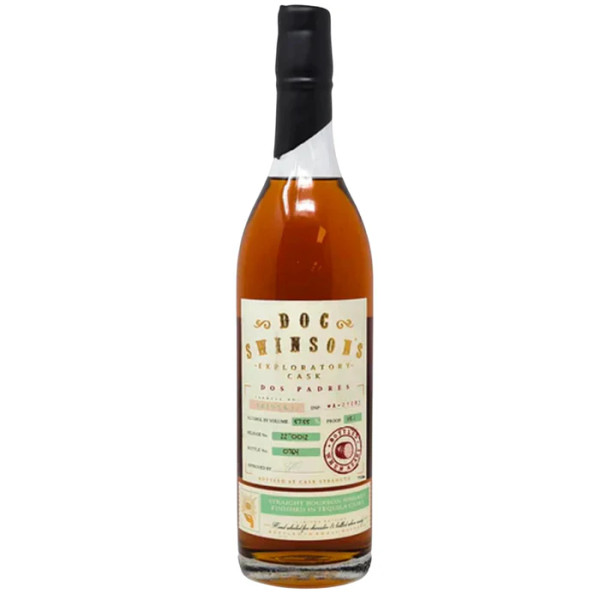 Buy Doc Swinson's Exploratory Cask Dos Padres Straight Bourbon Whiskey online at sudsandspirits.com and have it shipped to your door nationwide.